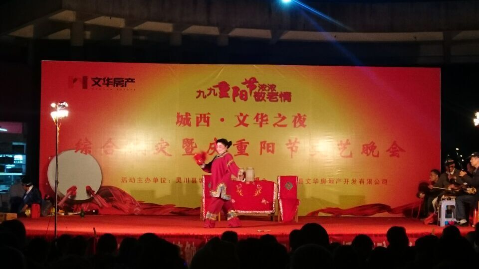 桂林华信制药支持赞助小区老年文化活动